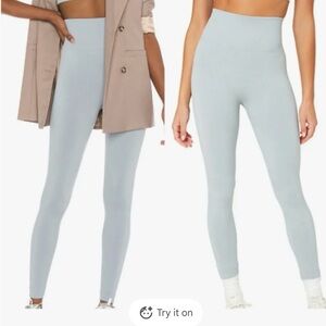 We Wore What Sky Blue High-Waisted Leggings